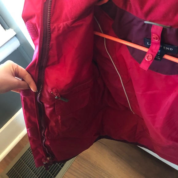 Lands End Raincoat - Picture 3 of 5